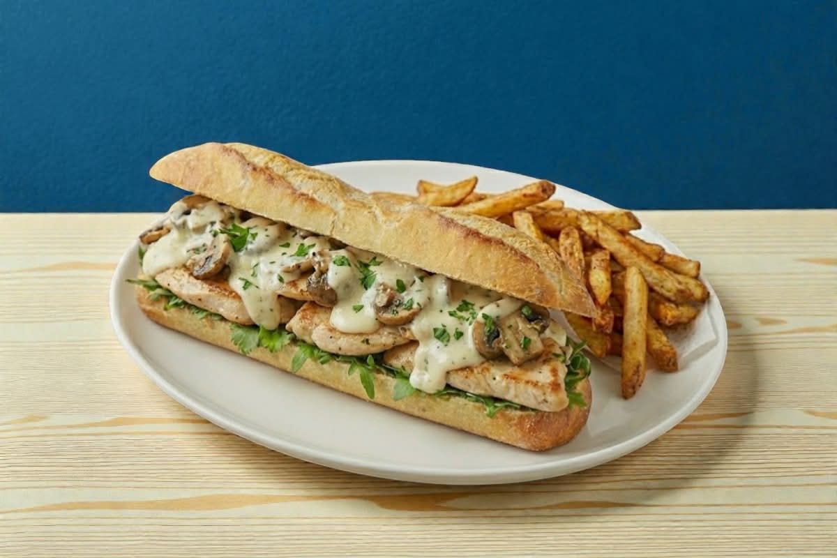 Sandwich Baguette Gagny 🍗🍄🌿 🤍✨
