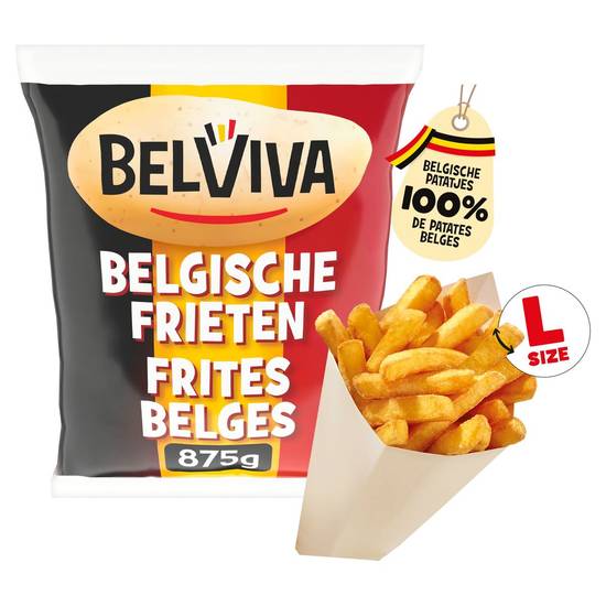 Belviva Frites Belges L Size 875 g