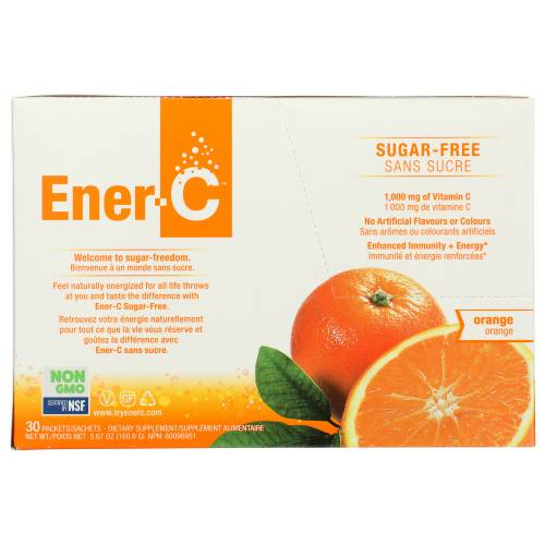 Ener-C Orange Sugar Free Drink Mix 30 Pack Case