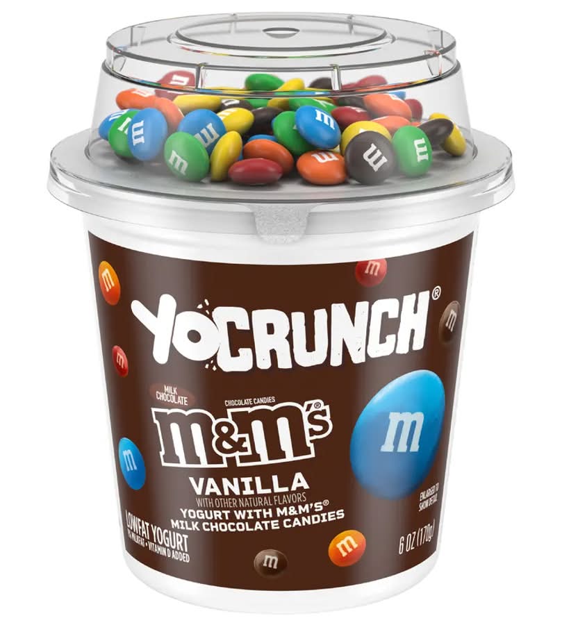 YoCrunch M&M's Yogurt