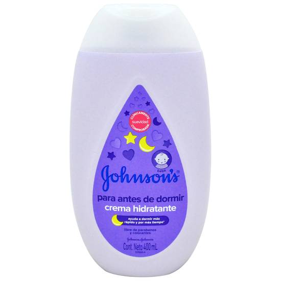 JOHNSON CREMA ANT DORMIR *400ML