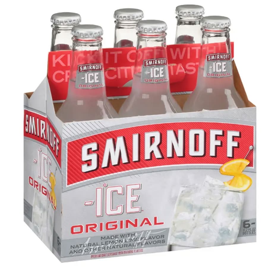 Smirnoff Original Lemon Lime - 6 Pack
