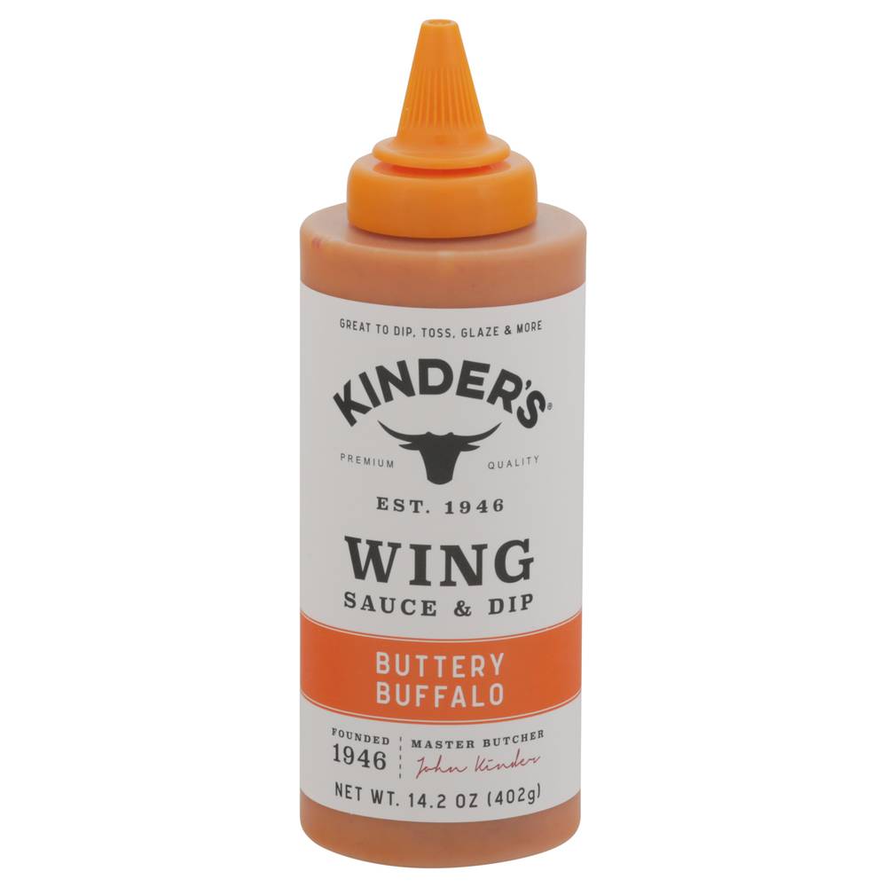 Kinder's Wing Sauce & Dip, Buffalo (14.2 oz)