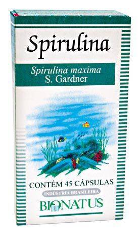 Bionatus spirulina antioxidantes (45 cápsulas)
