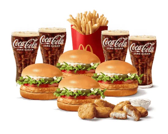 Nazo Meal for 4 Chicken with Nuggets