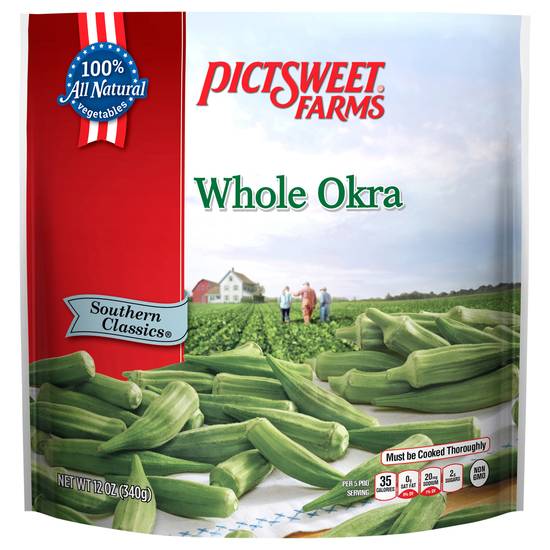Pictsweet Farms Southern Classics Whole Okra