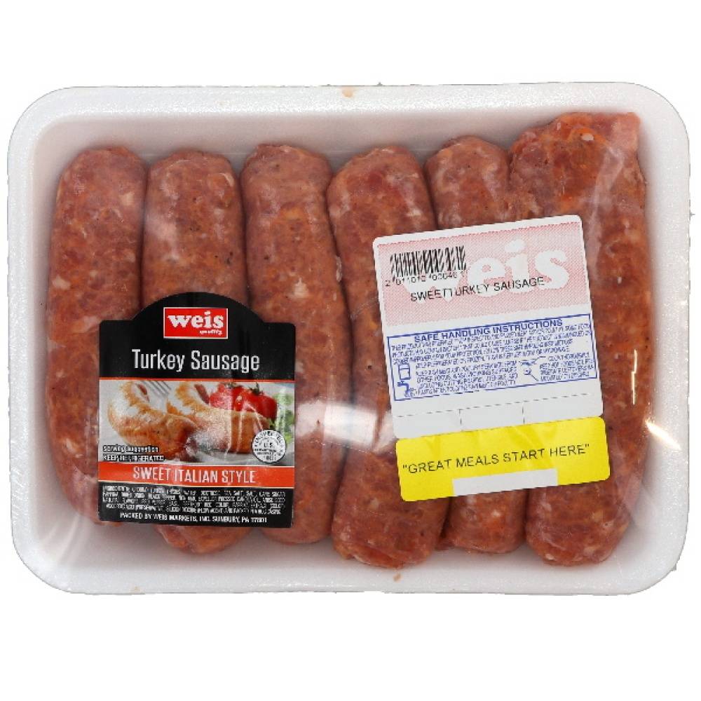 Weis Quality Sweet Italian Turkey Sausage