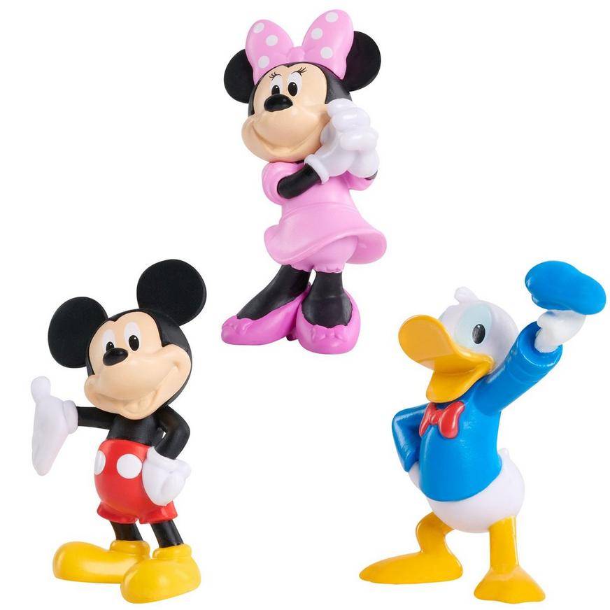 Party City Mickey Mouse Collectible Figure Set (3 ct)