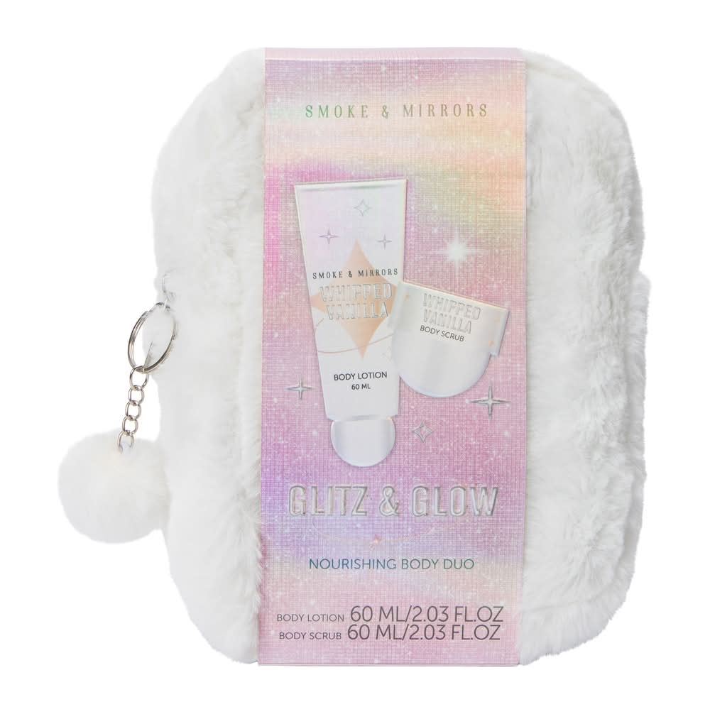 Smoke & Mirrors Glitz & Glow Nourishing Body Duo Bag