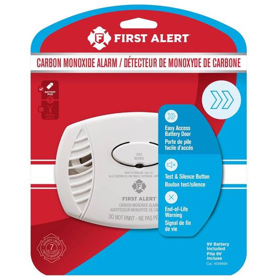 First Alert Co400a Carbon Monoxide Detector (1 unit)
