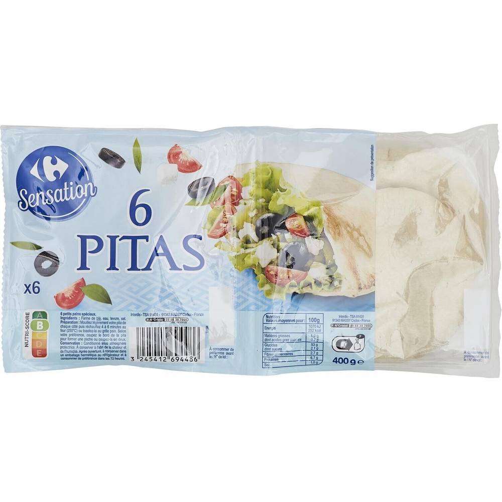 Carrefour - Pain pita à garnir