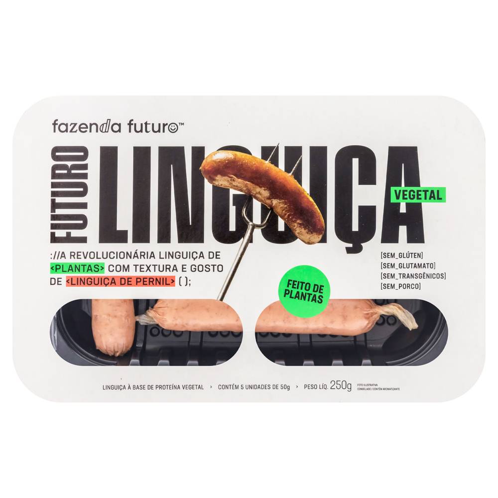 Fazenda Futuro · Linguiça à base de proteína vegetal (250 g)