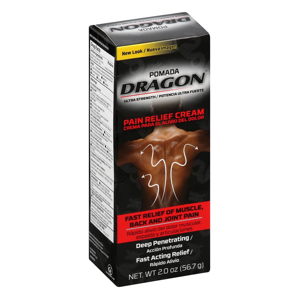 Pomada Dragon Ultra Strength Pain Relief Cream (2 oz)