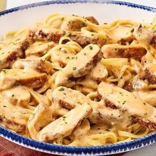 Cajun Chicken Linguini Alfredo