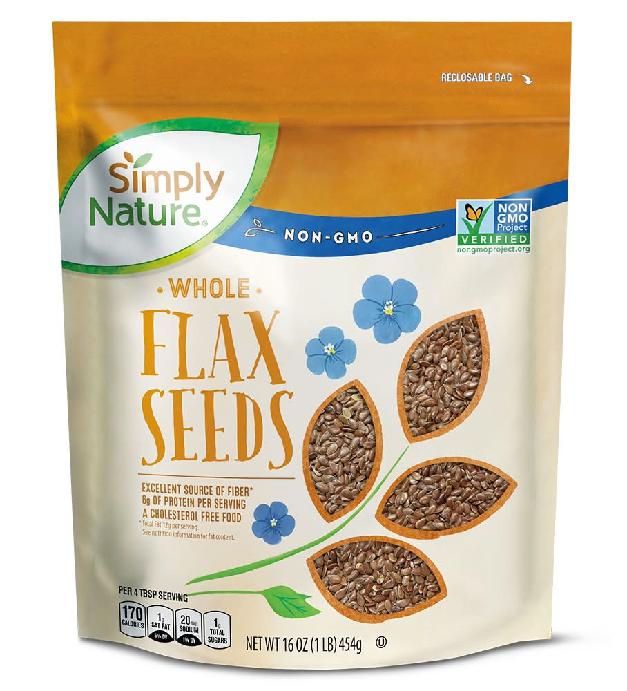 Simply Nature Whole Flax Seed (16 oz)