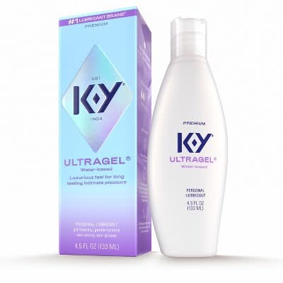 KY Ultragel Slide Premium Water-Basedlubricant Gel (4.5 fl oz)