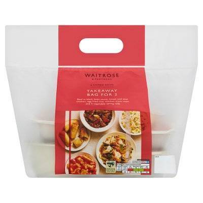 Waitrose & Partners 2 Takeaway Bag 1294g