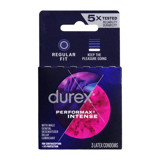 Durex Performax Intense 3pk