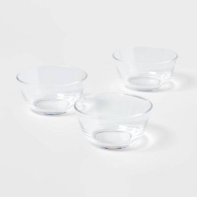 Room Essentials Plastic Mini Bowls Round Dining Set 8 oz, S (3 ct)