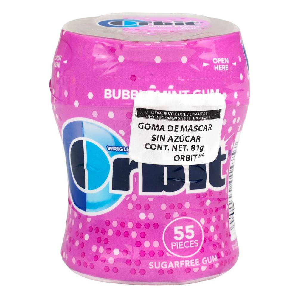 Orbit · Goma de mascar bubblemint (76 g)