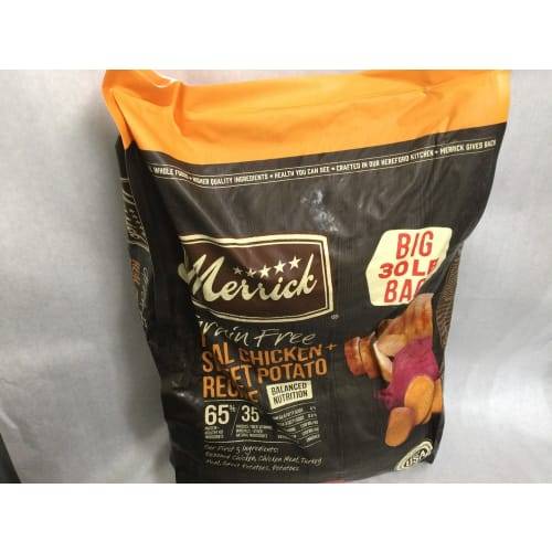 Merrick Grain Free Real Chicken & Sweet Potato Recipe (480 oz)