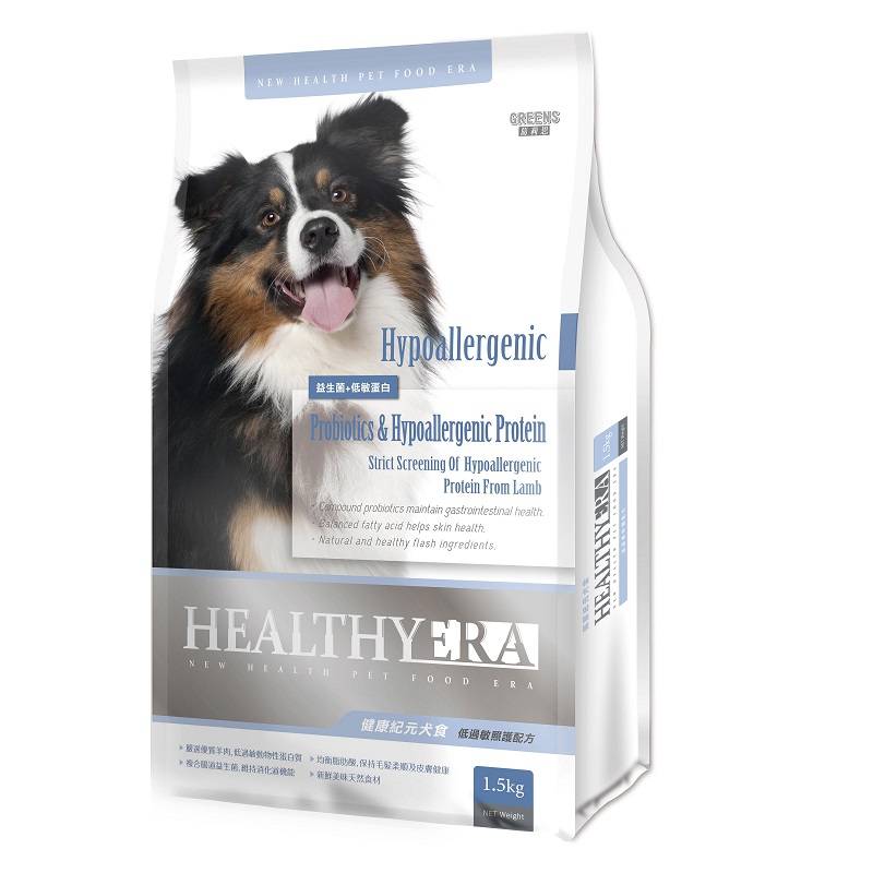 健康紀元犬食-低過敏照護配方 <1.5Kg公斤 x 1 x 1PACK包> @14#4710200706409