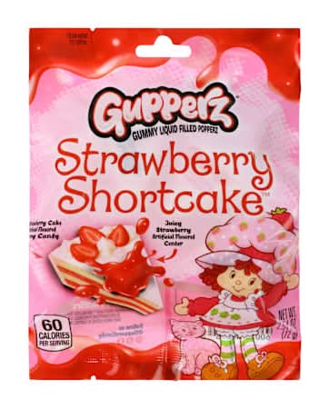 Gupperz® Strawberry Shortcake™ Gummy Candy 2.5oz Strawberry Shortcake
