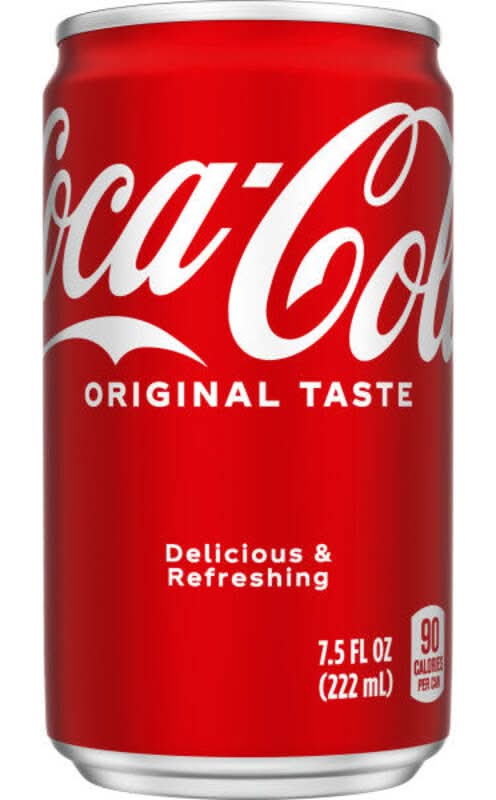 Coca Cola Can 7.5oz
