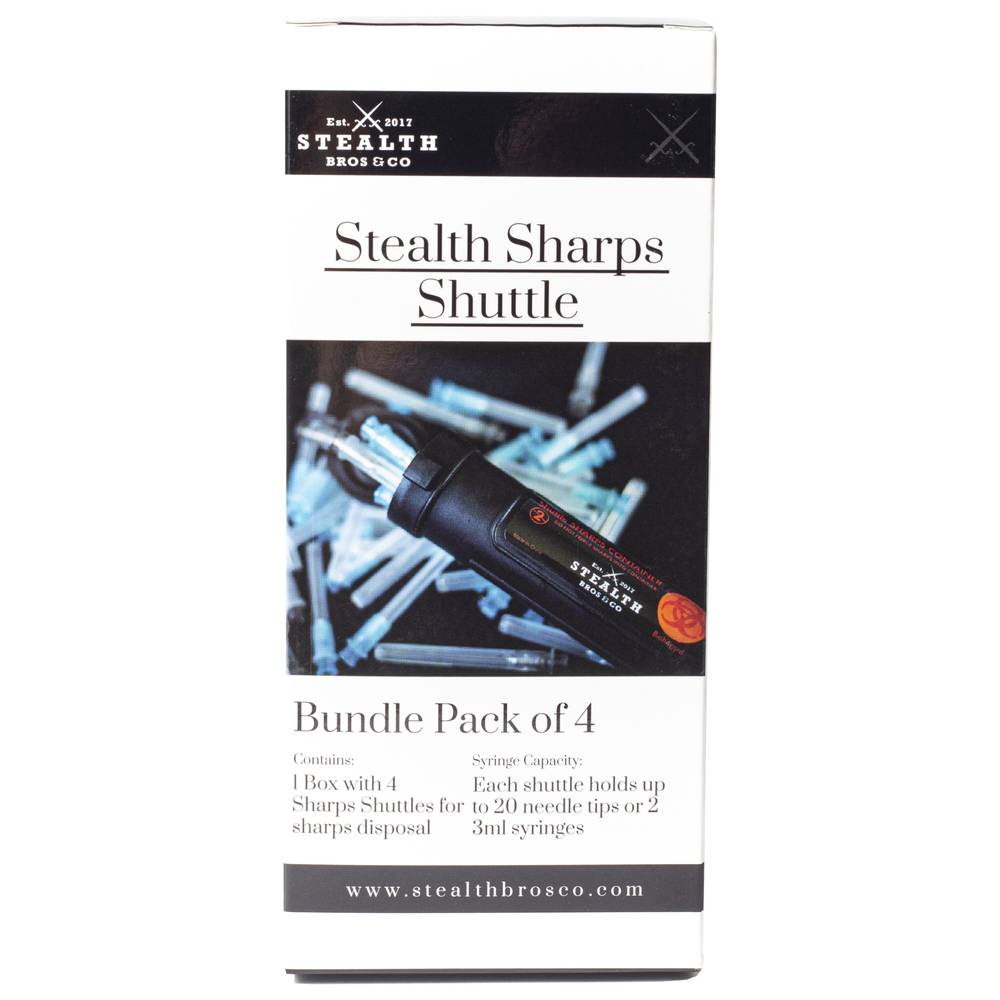 Stealth Bros & Co Stealth Sharps Shuttles, Travel Size