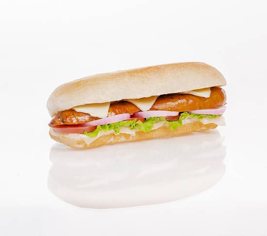 Pork Sausage Sandwich