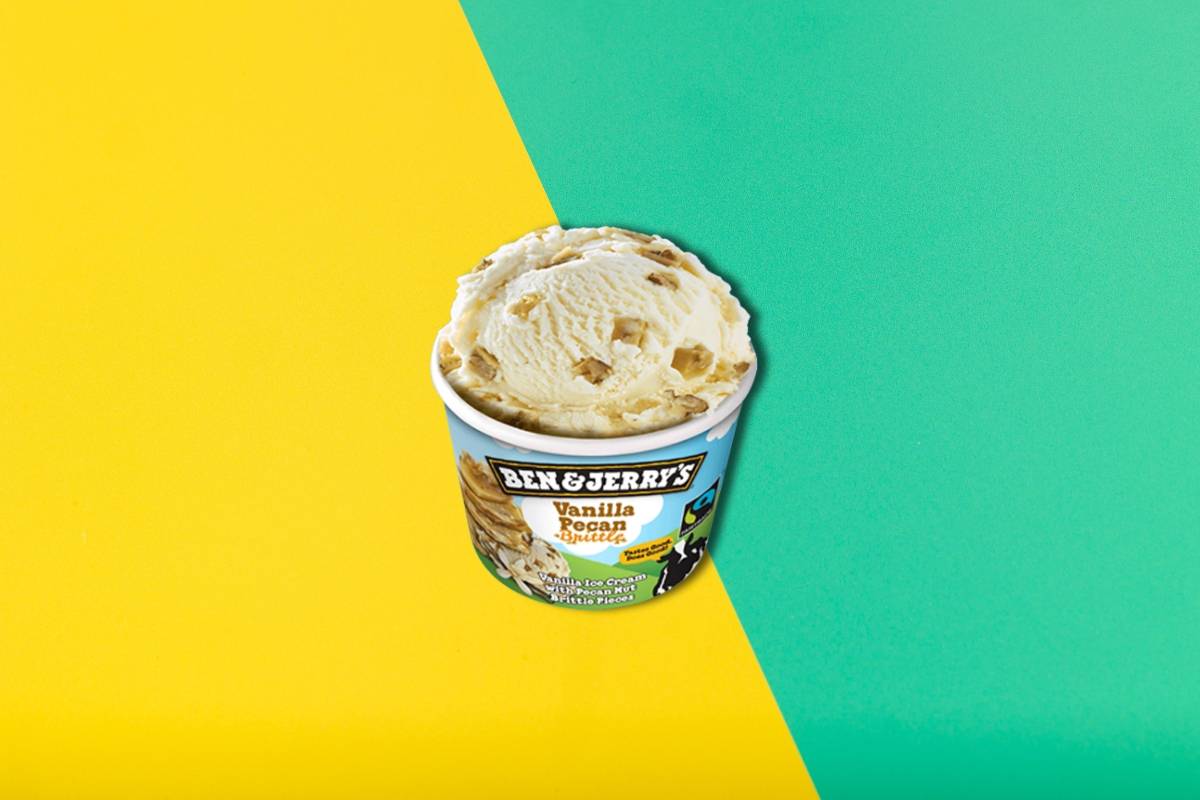 Ben & Jerry's - Vanilla Pecan 100 Ml 🥜