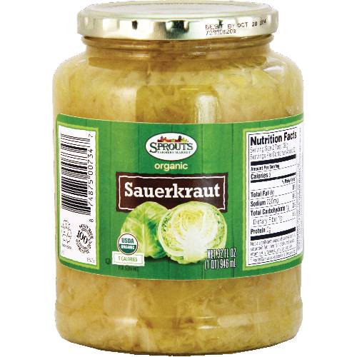 Sprouts Organic Sauerkraut