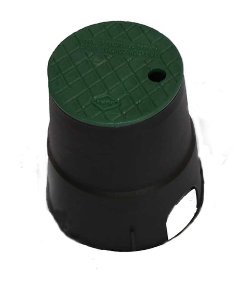 Dura Plastics 6-in L x 6-in W x 10-in H Round Valve Box
