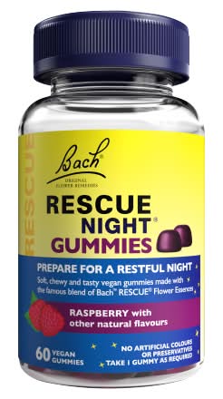 Bach Raspberry, Rescue Night Vegan Gummies (60 pack)