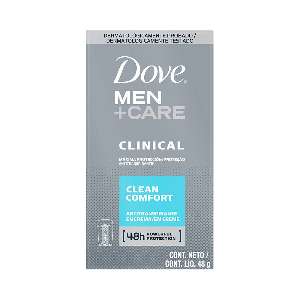 Dove · Antitranspirante men+care clinical (48 g)