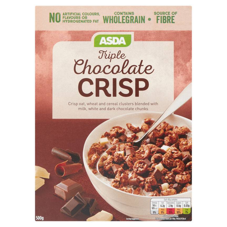 Asda Triple Chocolate Crisp