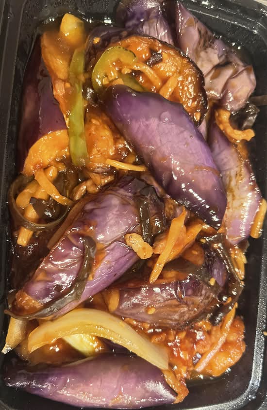 Chinese Eggplant with Szechwan Sauce鱼香茄子