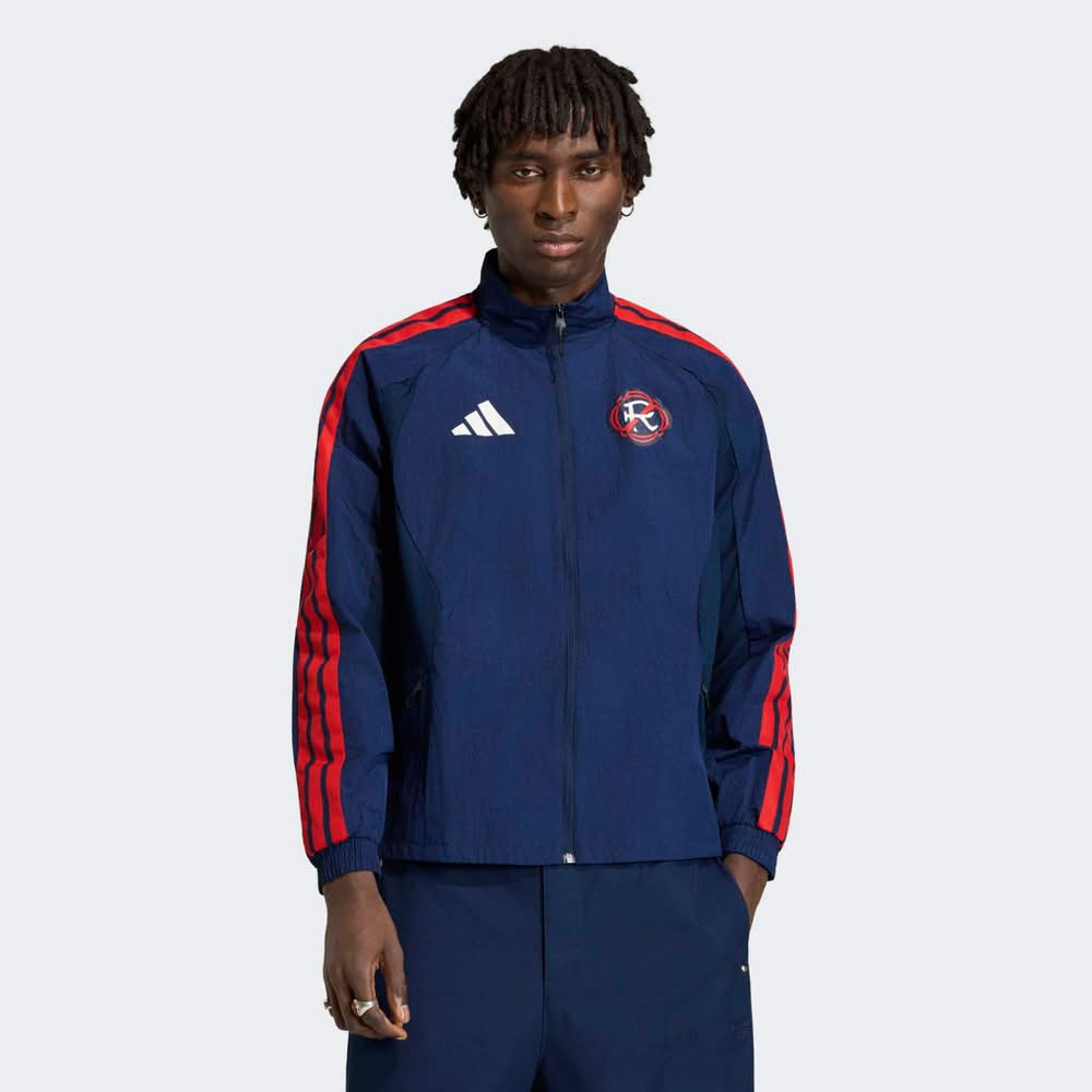 Adidas Adult New England Revolution Navy 2026 Prematch Anthem Full