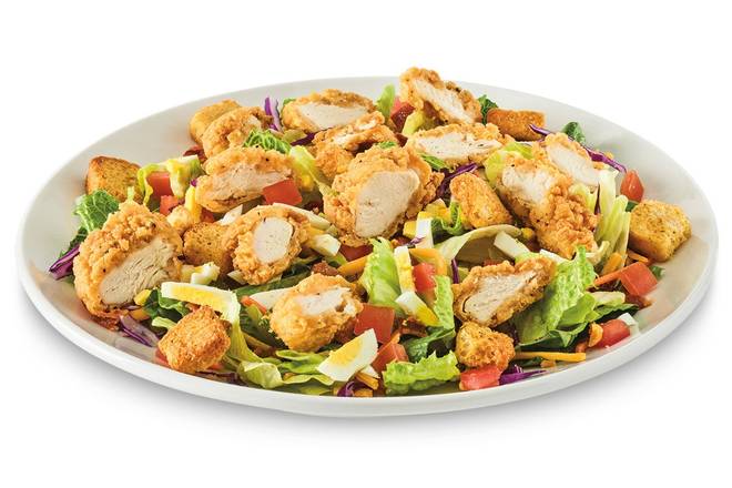 Crispy Chicken Tender Salad