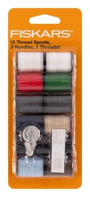 Fiskars Hand Sewing Thread pack (12 pack)