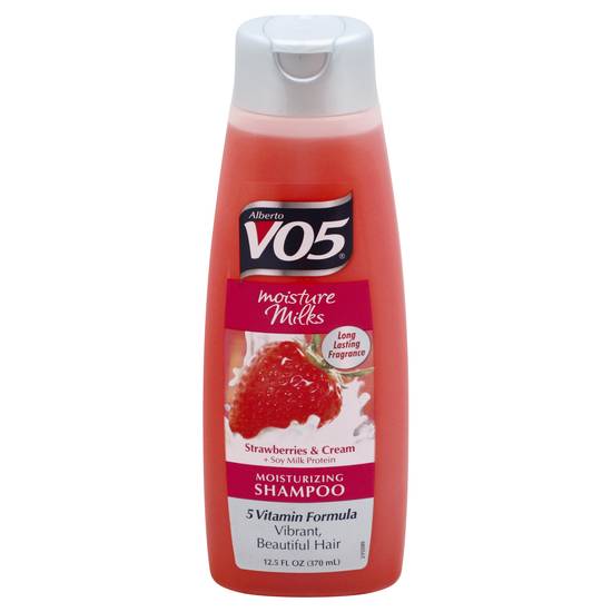Alberto Vo5 Moisture Milks Strawberries & Cream Shampoo (12.5 fl oz)