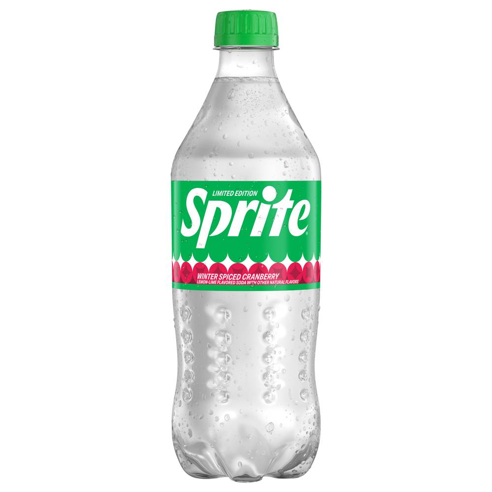 Sprite Winter Spiced Cranberry Soda (20 fl oz)