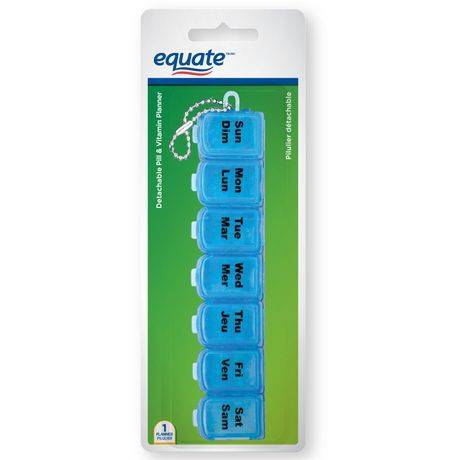 Equate Detachable Pill & Vitamin Planner