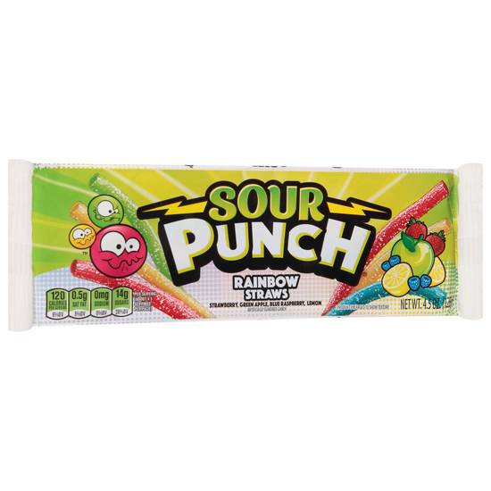 Sour Punch Rainbow Straws (4.5 oz)