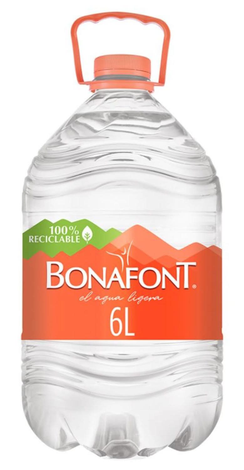 Bonafont · Agua mineral natural (6 L)