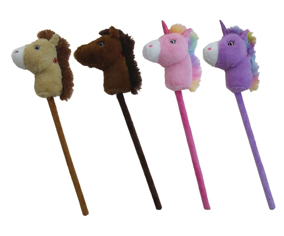 Kids Playtime Stick Horses, 27 in (4 ct)