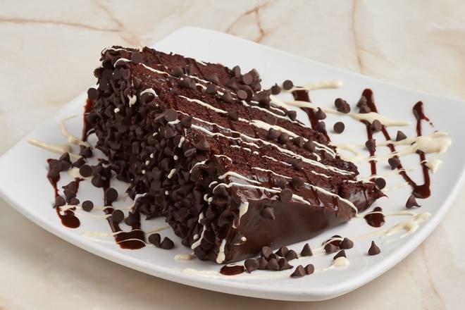 Double Chocolate Triple-Layer Cake