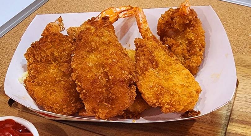 7pc Jumbo Shrimp Combo (Drink + Fries)
