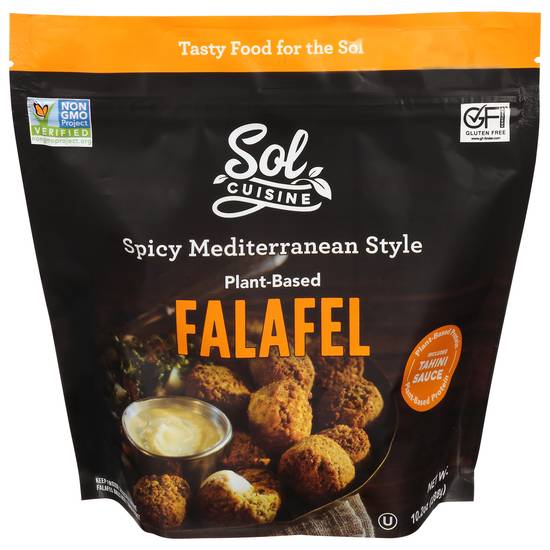 Sol Cuisine Plant-Based Spicy Mediterranean Falafel (10 oz)