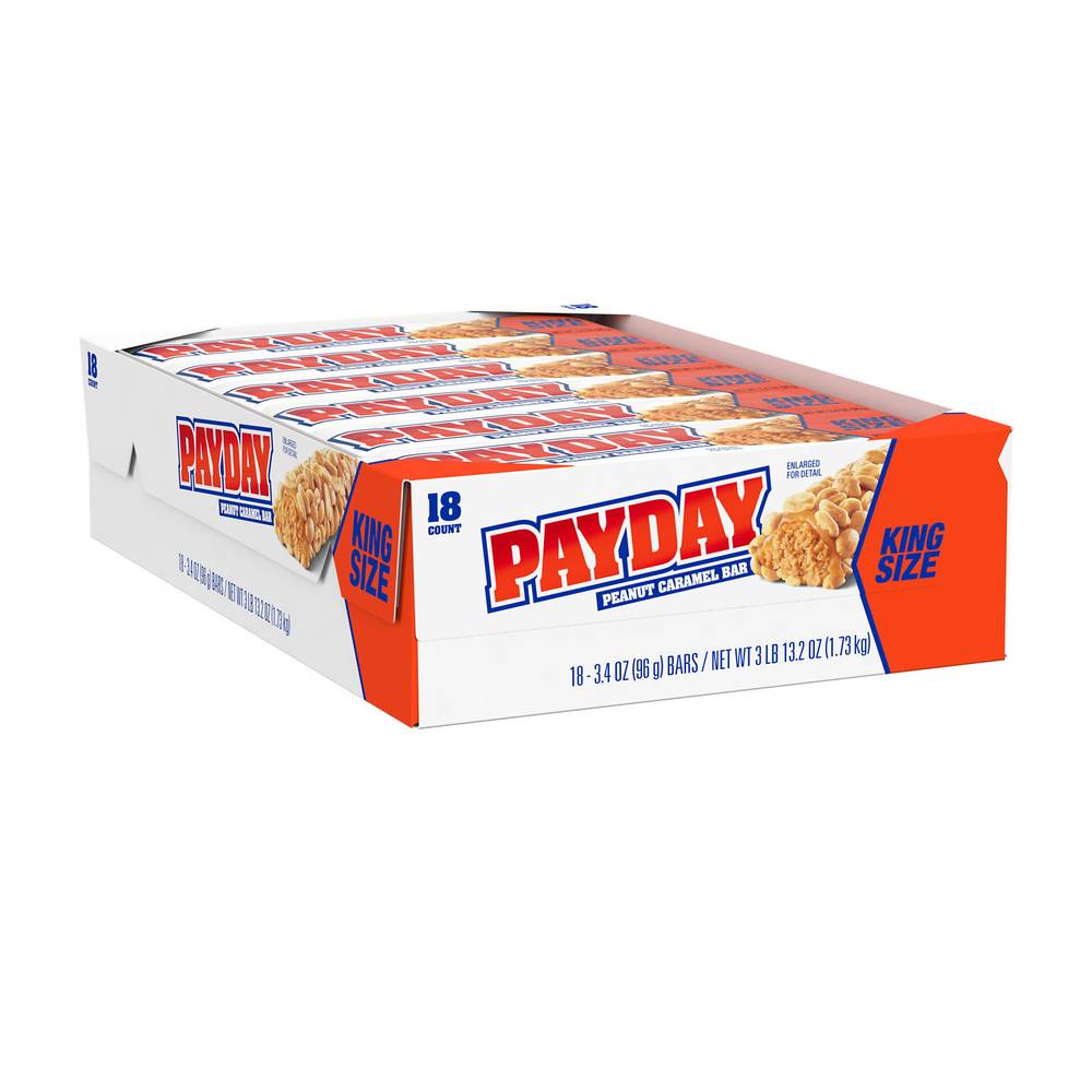 PayDay King Size Peanut Caramel Bar (3.83 lbs)